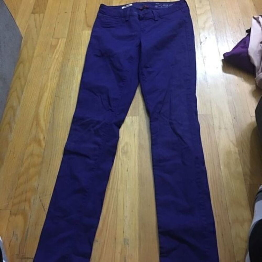 Purple Skinny Pants